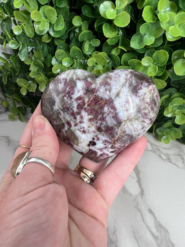 Rubellite Heart