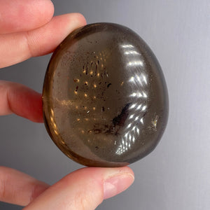 Smoky Quartz Palm Stone