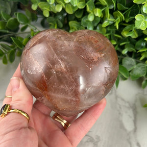 Fire Quartz Heart