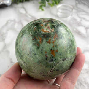 Chrysoprase Sphere