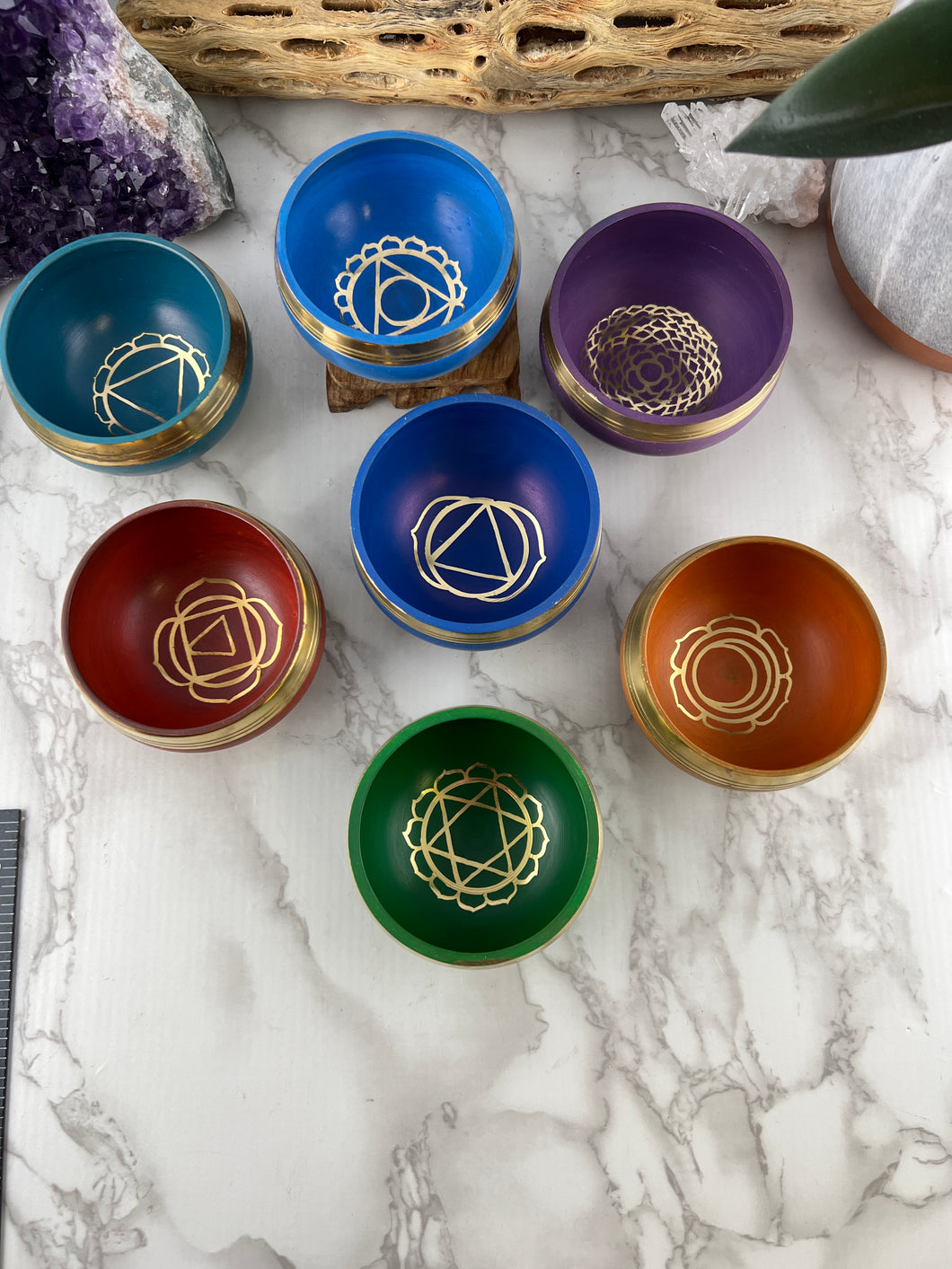 Small Chakra Singing Bowl- Sold Individually