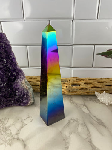 Obsidian Titanium Aura Tower