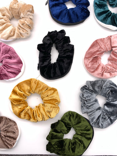 Zipper Stash Scrunchie