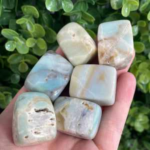 Caribbean Calcite Cube/ Tumble