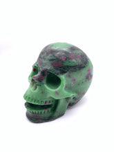 Load image into Gallery viewer, Ruby Zoisite Skull