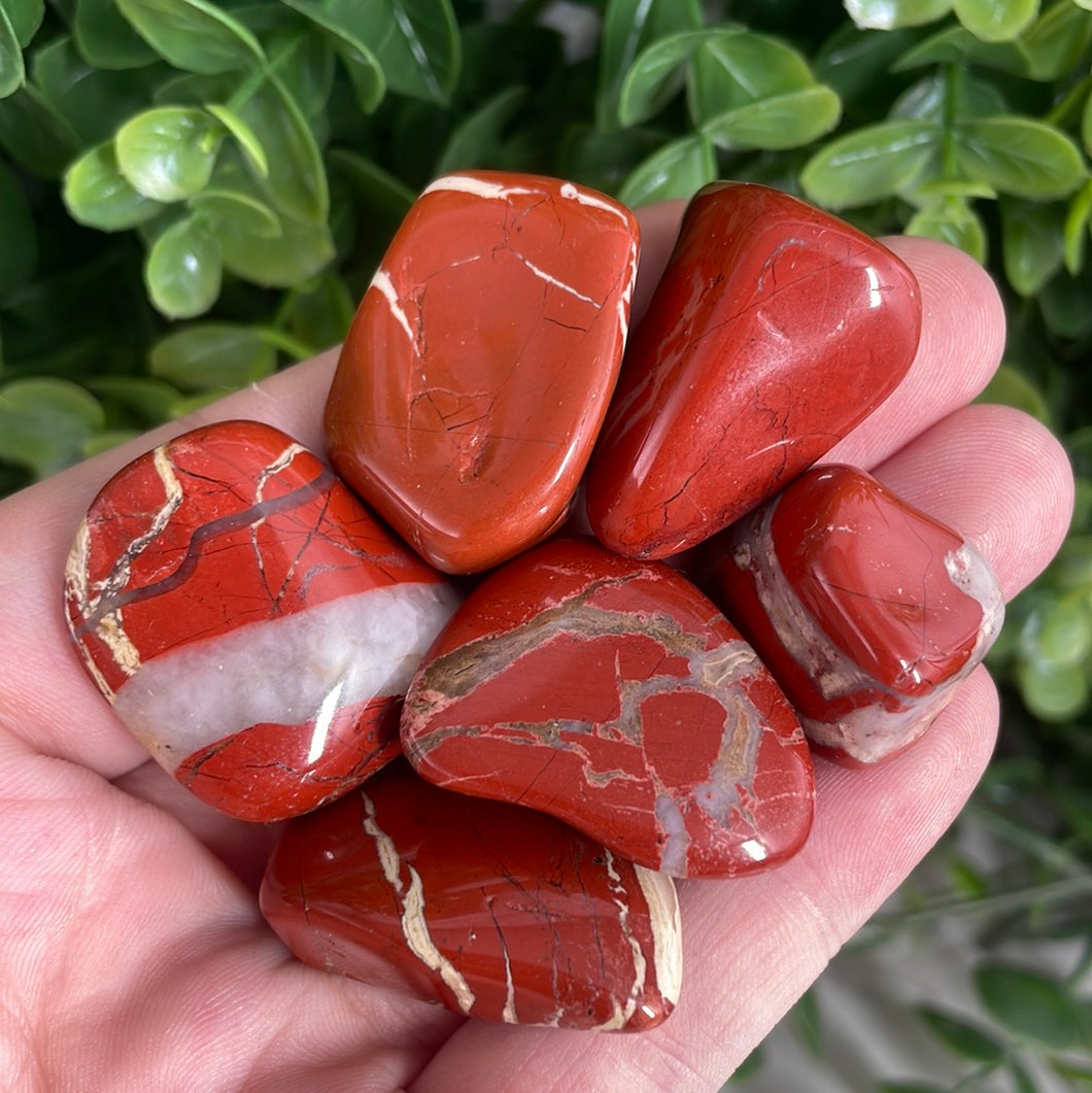 Tumbled Red Jasper