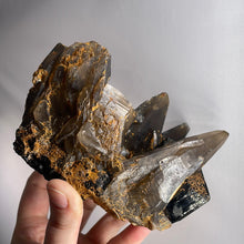 Load image into Gallery viewer, Dogtooth Calcite With Black Tourmaline