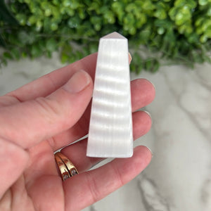 Selenite Mini Tower Polished