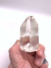 Load image into Gallery viewer, Ultra Clear Quartz Tower with Chlorite