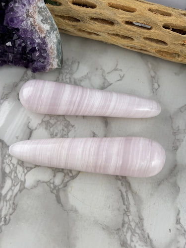 Mangano Calcite Wand