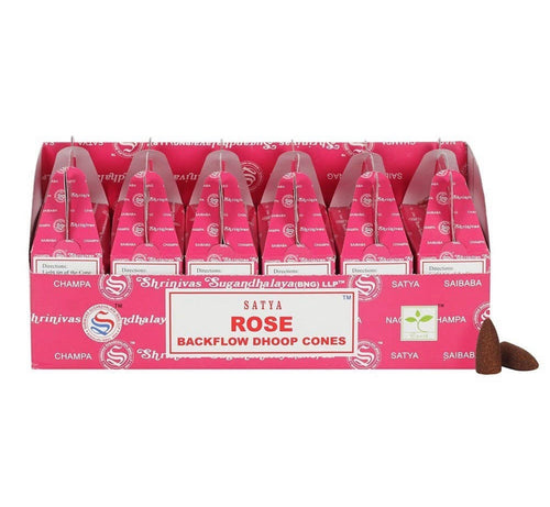 Rose Back Flow Incense