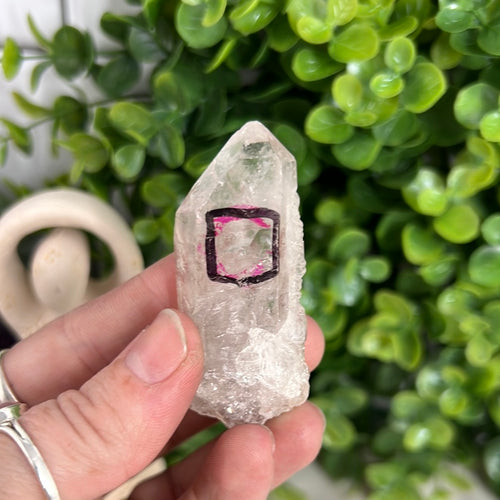 Enhydro Quartz with Moving Water Bubble