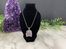Load image into Gallery viewer, Grape Chalcedony Sterling Silver Pendant