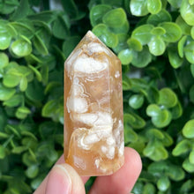 Load image into Gallery viewer, Carnelian And Flower Agate Tower