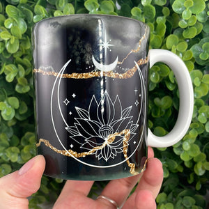 Lotus & Moon Mug By Piccadilly Den