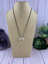 Load image into Gallery viewer, Clear Quartz Crystal Necklace