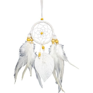 White Leaf Dreamcatcher