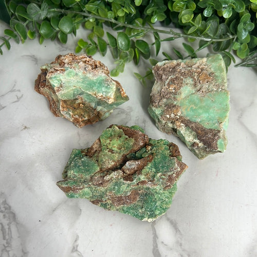Raw Chrysoprase