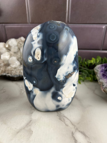 Orca Agate Freeform