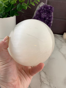 Selenite Sphere