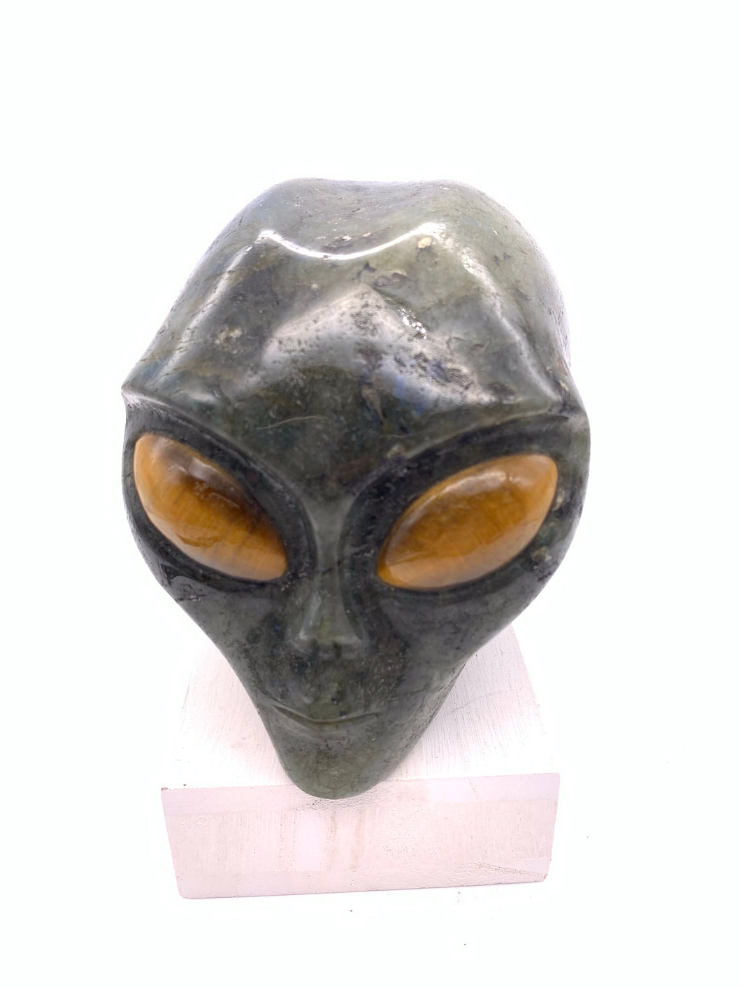 Labradorite Alien Skull