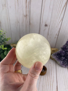 Calcite Sphere | Crystal Healing Ball | Crystals Stones Rocks & Minerals
