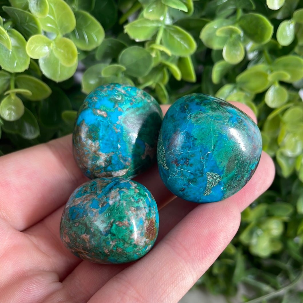 Tumbled Chrysocolla