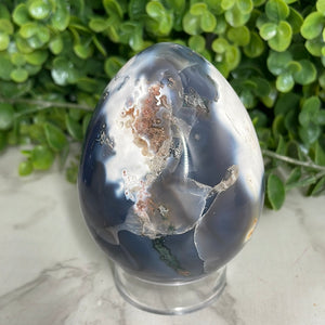 Orca/Moss Agate Egg