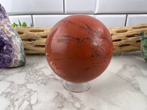 Red Jasper Sphere