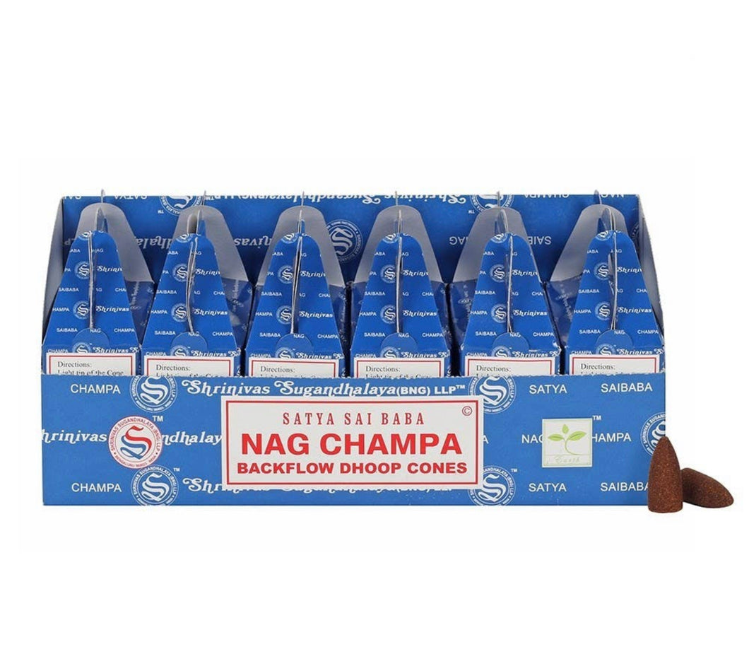 Nag Champa Back Flow Incense Cones