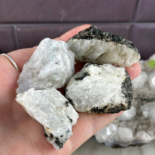 Raw Rainbow Moonstone