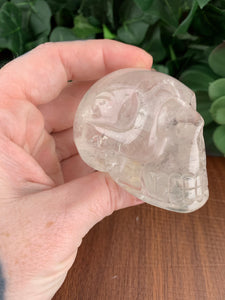 Clear Quartz Skull
