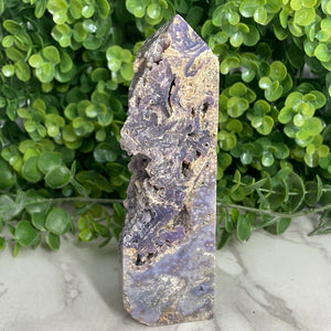 Grape Chalcedony Tower