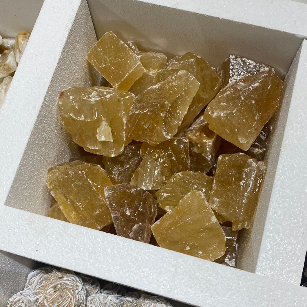 Rough Honey Calcite