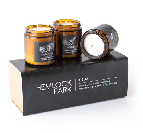 Hemlock Park Ritual Candle Trio