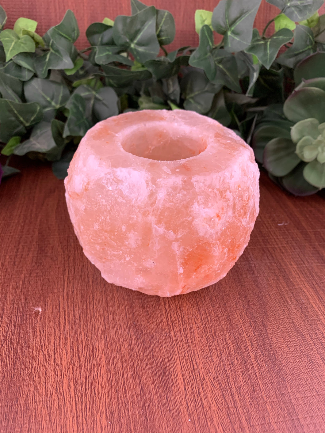 Himalayan Salt Candle Holder