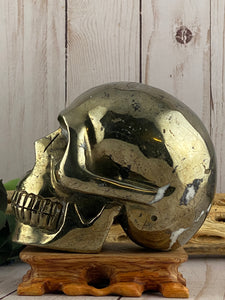 5 LB Pyrite Skull!!