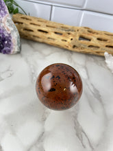 Load image into Gallery viewer, Mahogany Obsidian Sphere