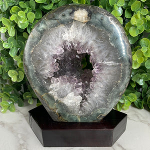 Amethyst Donut With Stand