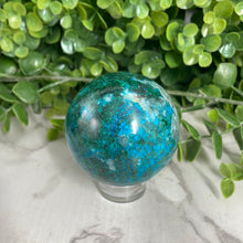 Load image into Gallery viewer, Chrysocolla &amp; Malachite Sphere