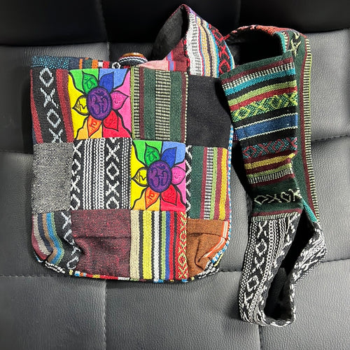 Patchwork Crossbody Tote