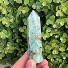 Load image into Gallery viewer, Azurite &amp; Chrysocolla Tower