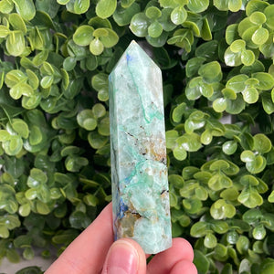 Azurite & Chrysocolla Tower