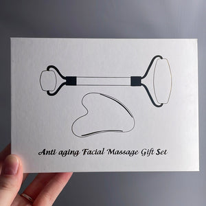Rose Quartz Facial Massage Gift Set