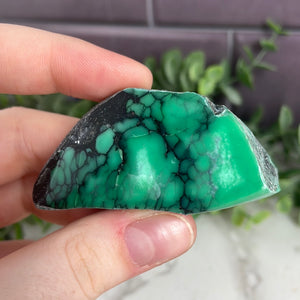 Variscite Half Polished Piece