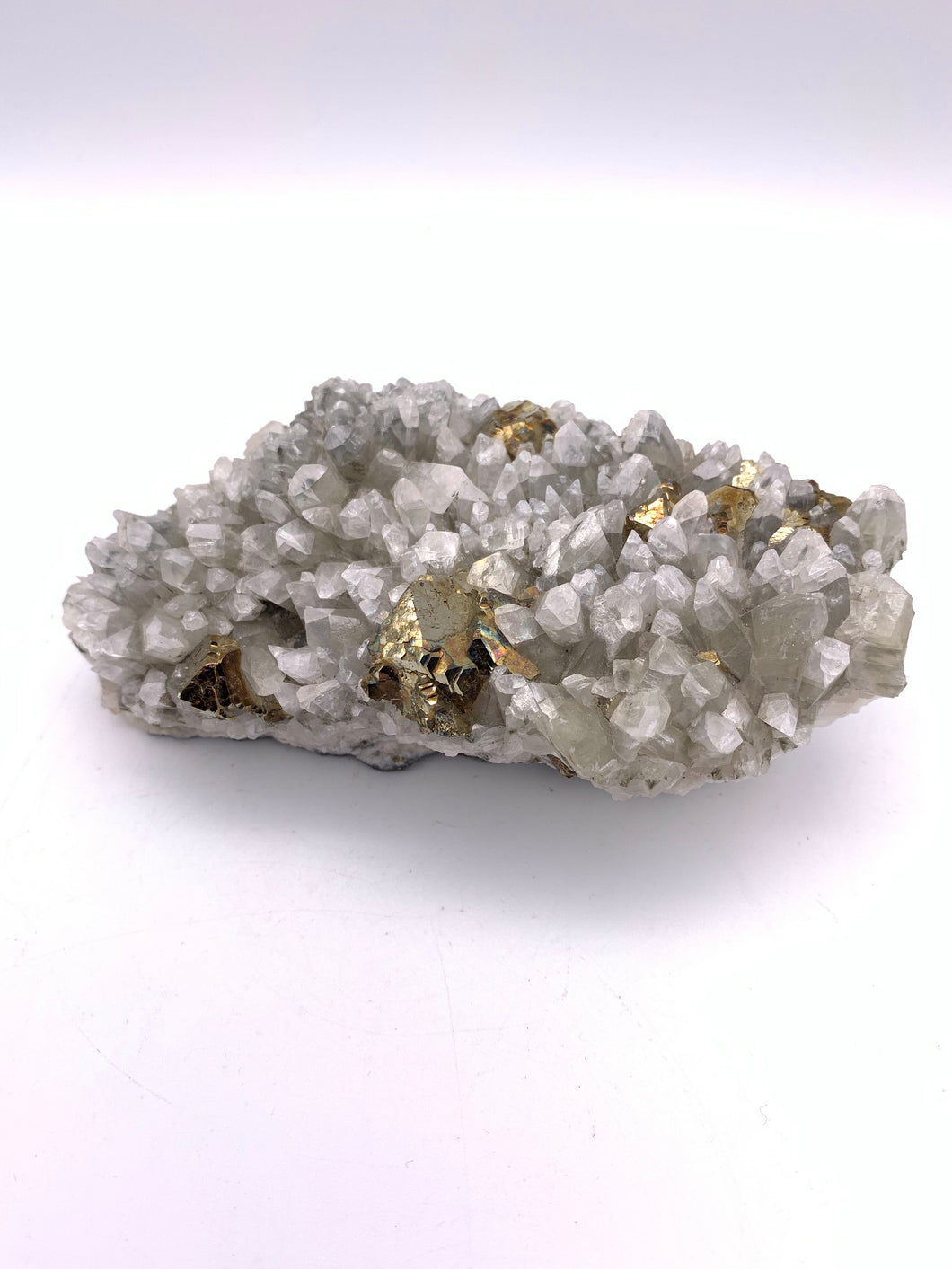 Dogtooth Calcite & Pyrite