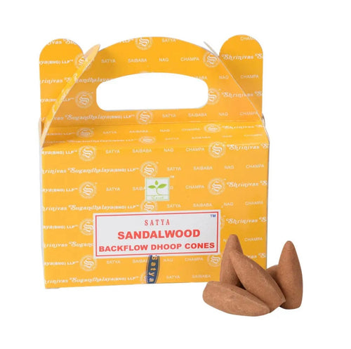 Sandalwood Backflow Incense Cones