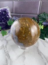 Load image into Gallery viewer, Orbicular Jasper Sphere