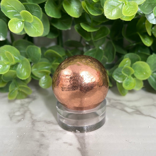 Copper Sphere Small